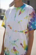 Tie Dyed White T-Shirt
